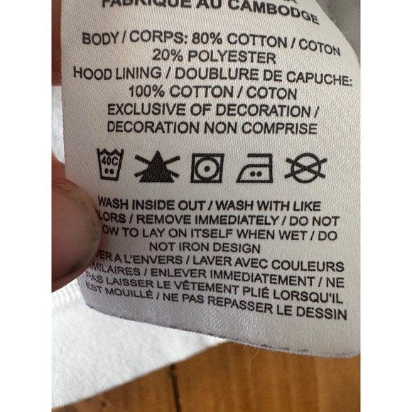 Nike Kids Gray Camo Just Do It Graphic Hoodie Sweatshirt Size XL TG - Picture 4 of 7